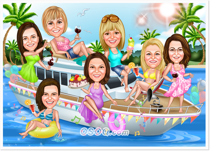 Friends Group Just Girls