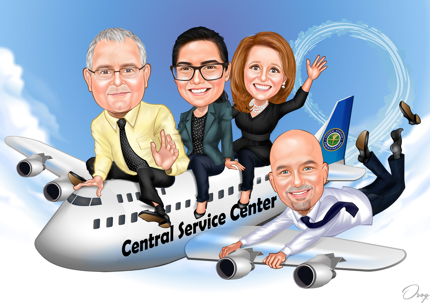 Airplane Cartoon