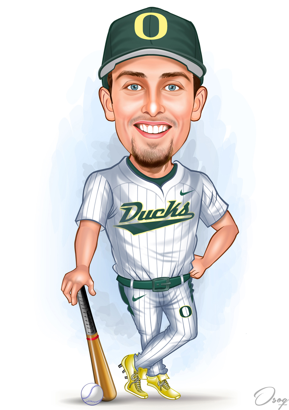 Baseball Cartoon