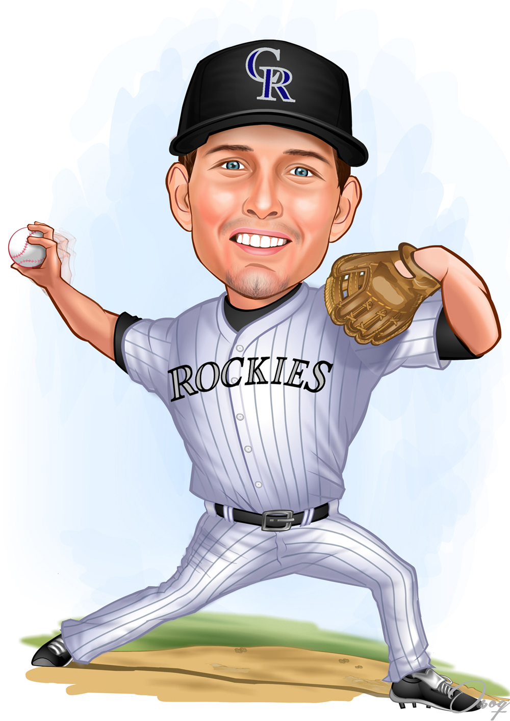 Baseball Cartoon