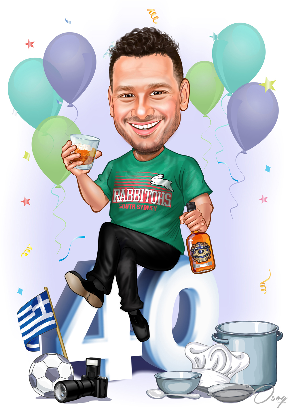 Cartoon Birthday