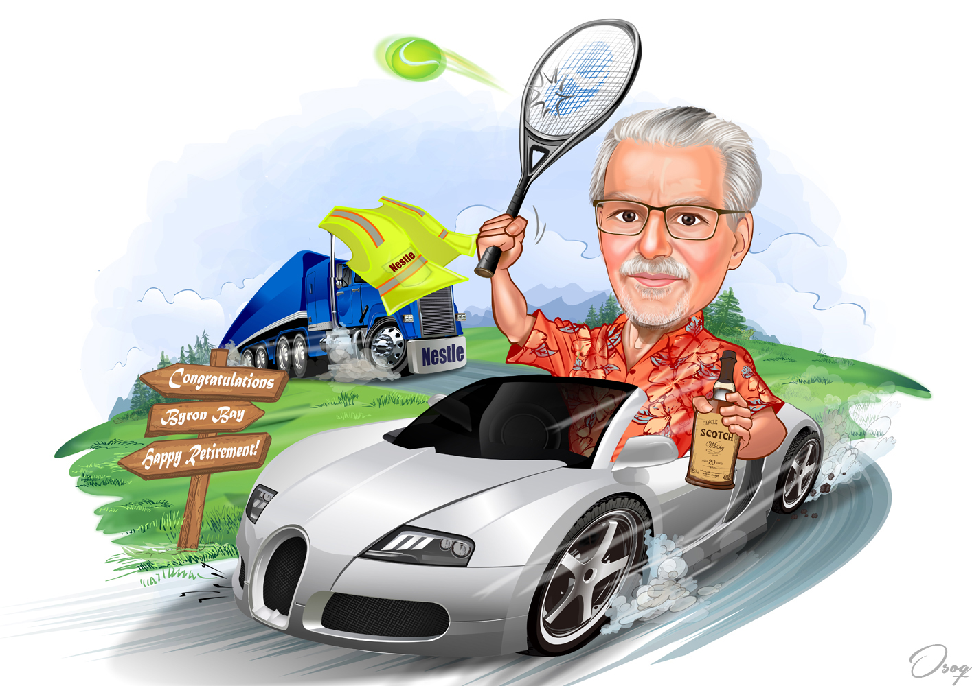 Super Car Cartoon
