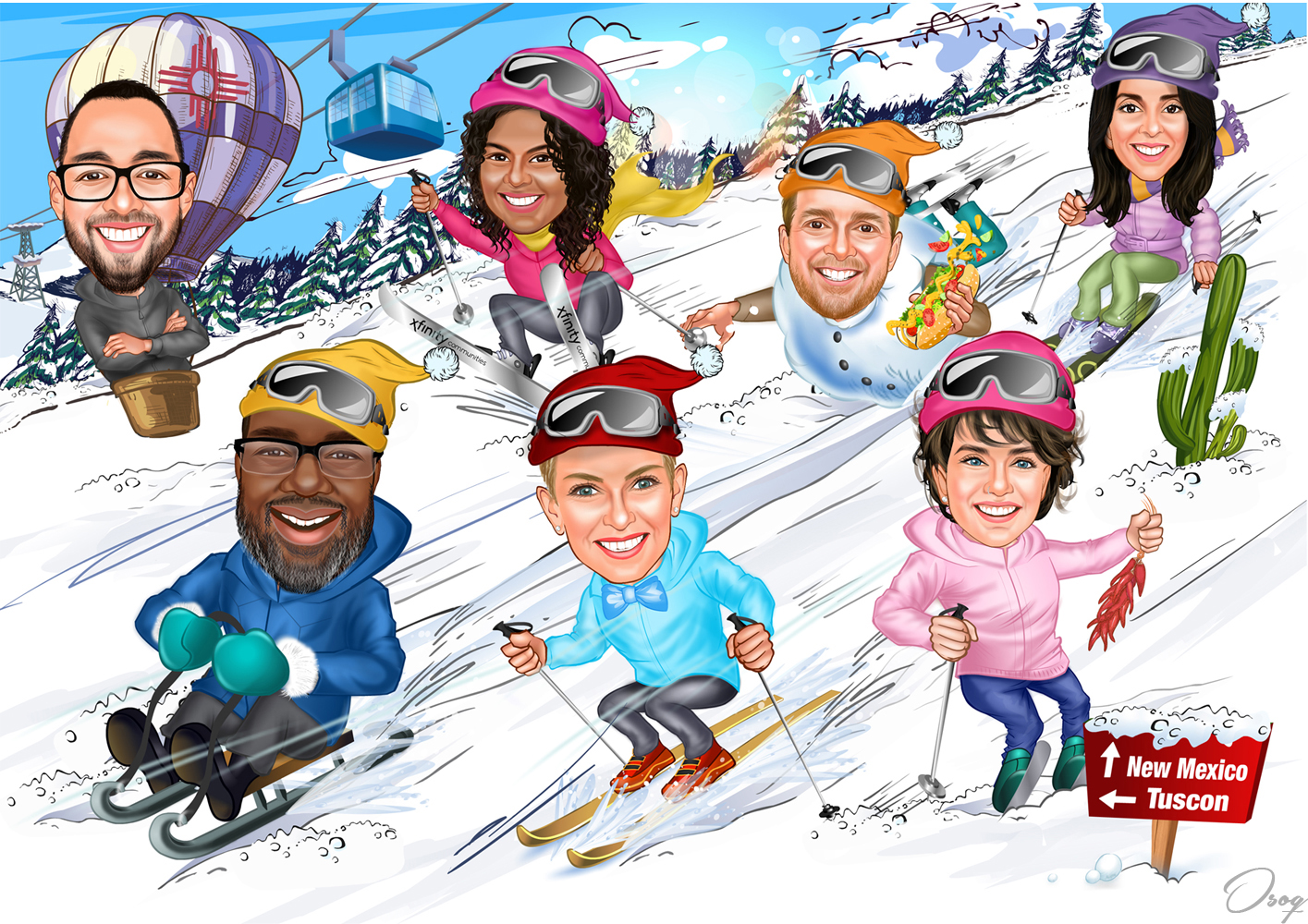 Cartoon Caricatures