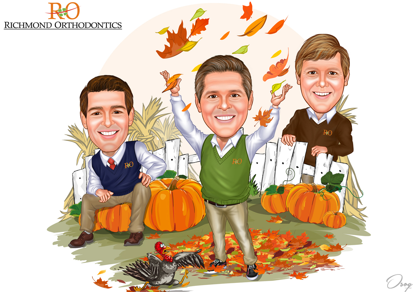 Thanksgiving Cartoon People