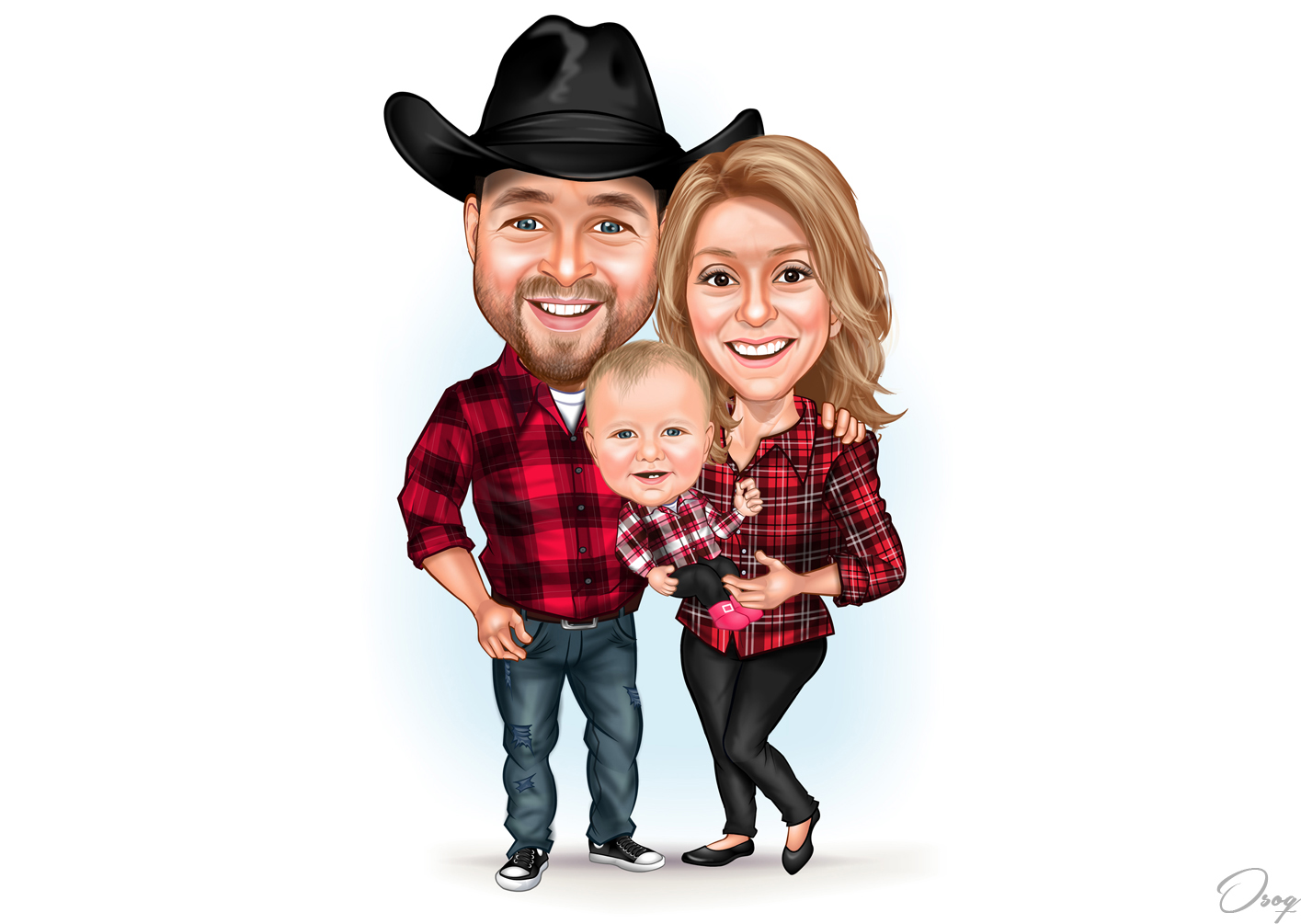 Family Photo Cartoon