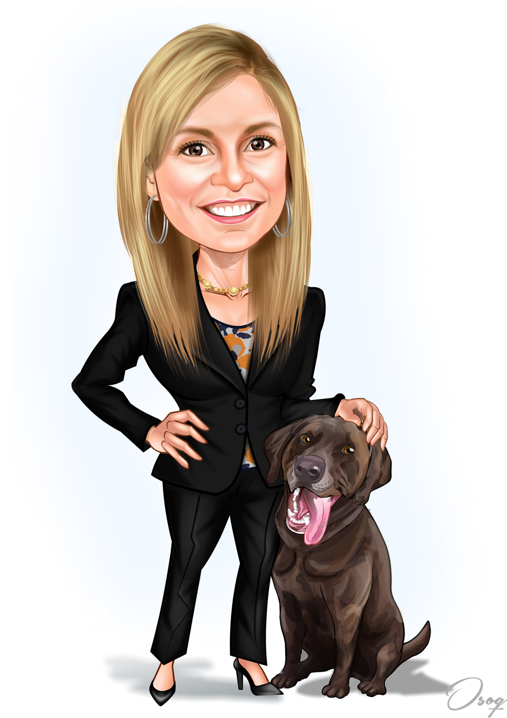 Female Cartoon Character