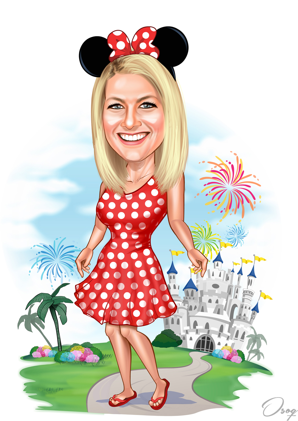 Girl Cartoon Character
