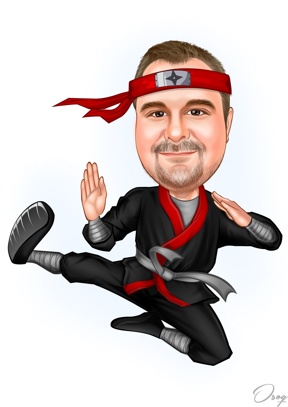 Kickboxing Comic
