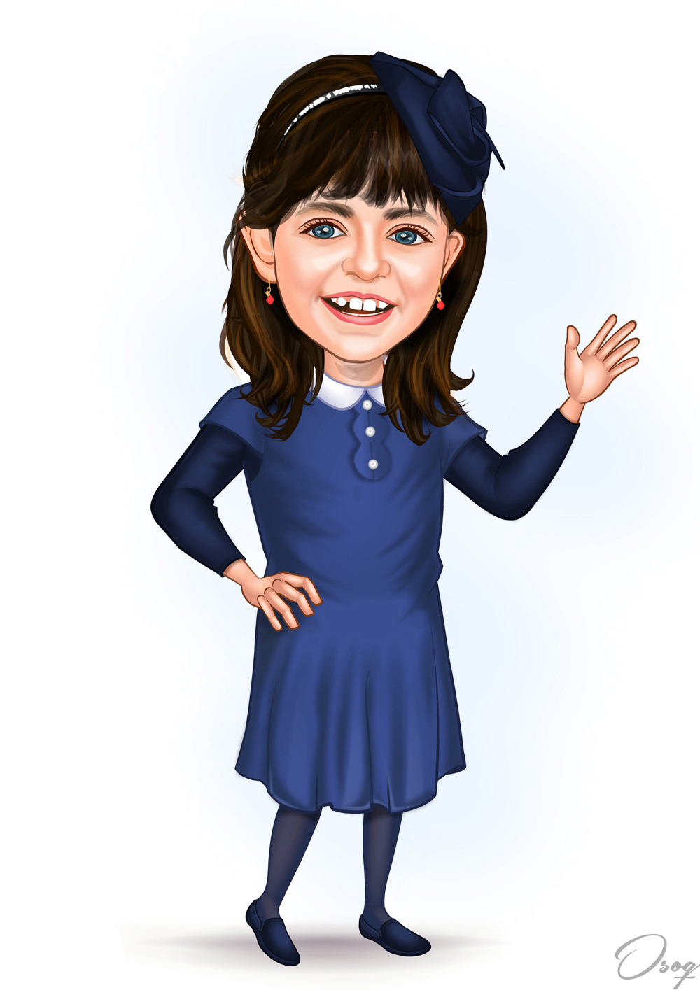 Girl Cartoon Character
