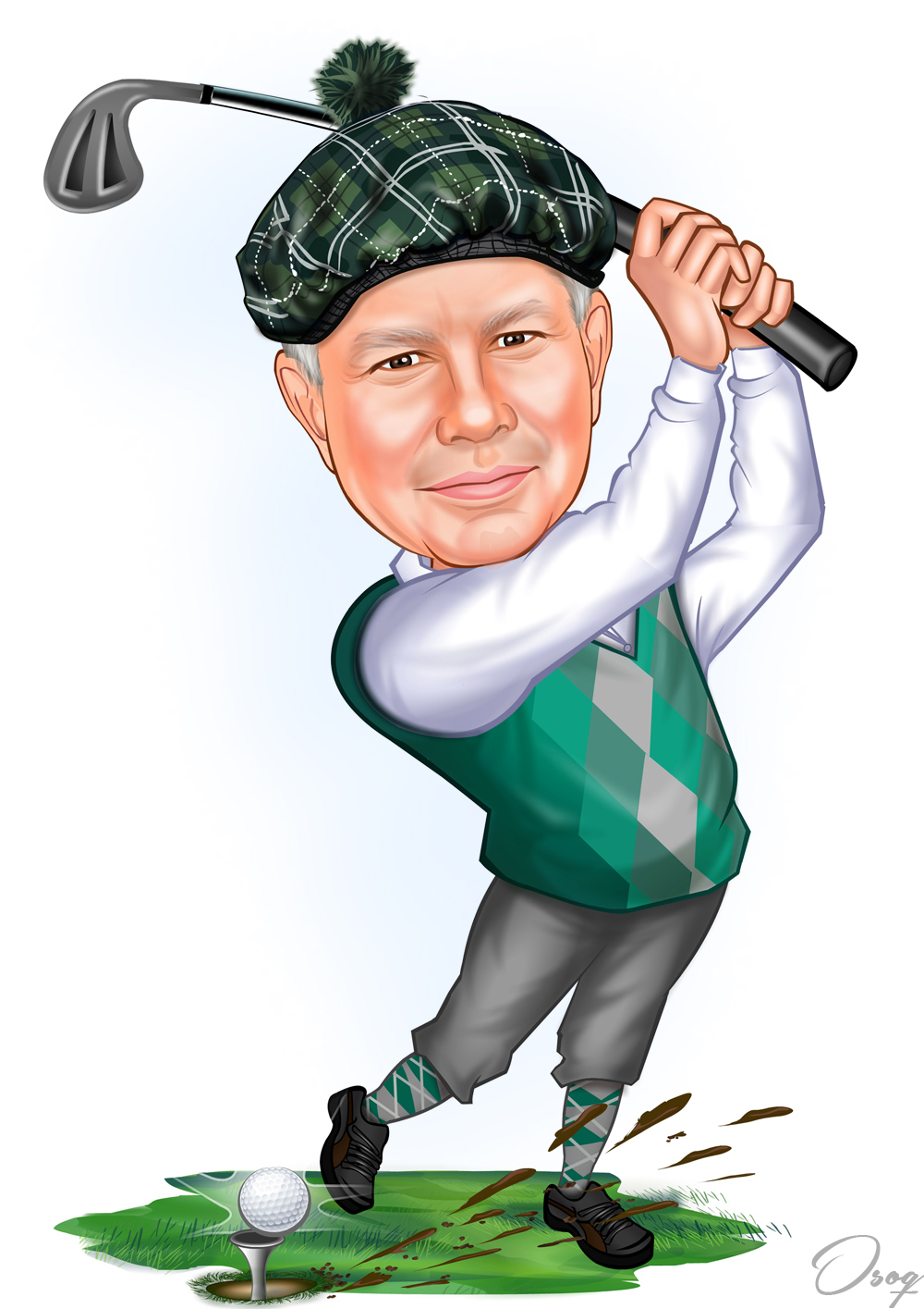 Golf Cartoon