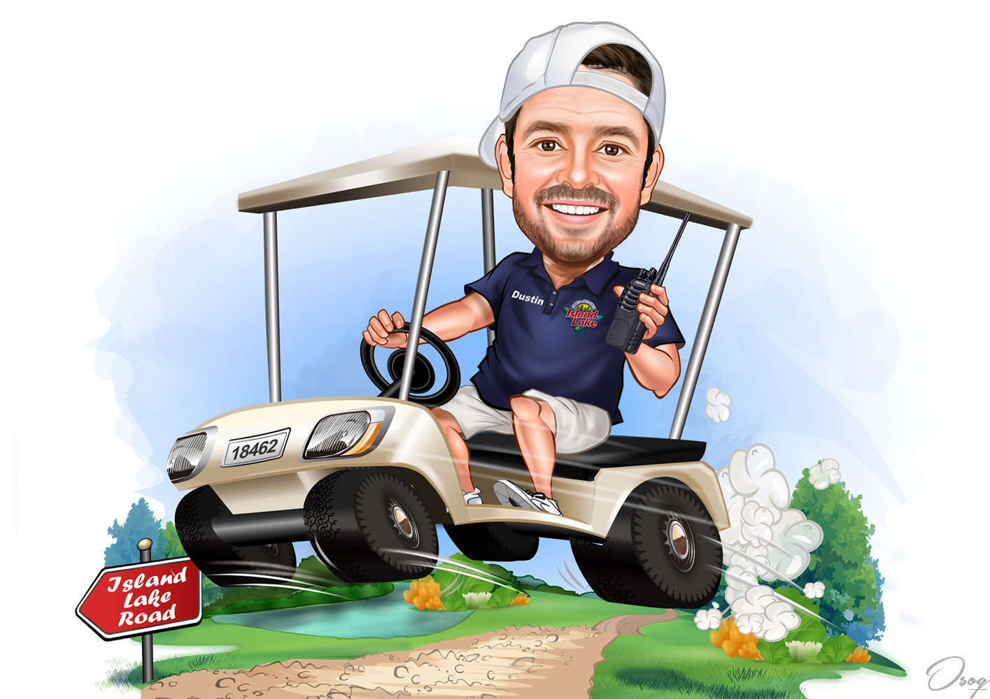 Golf Cartoons