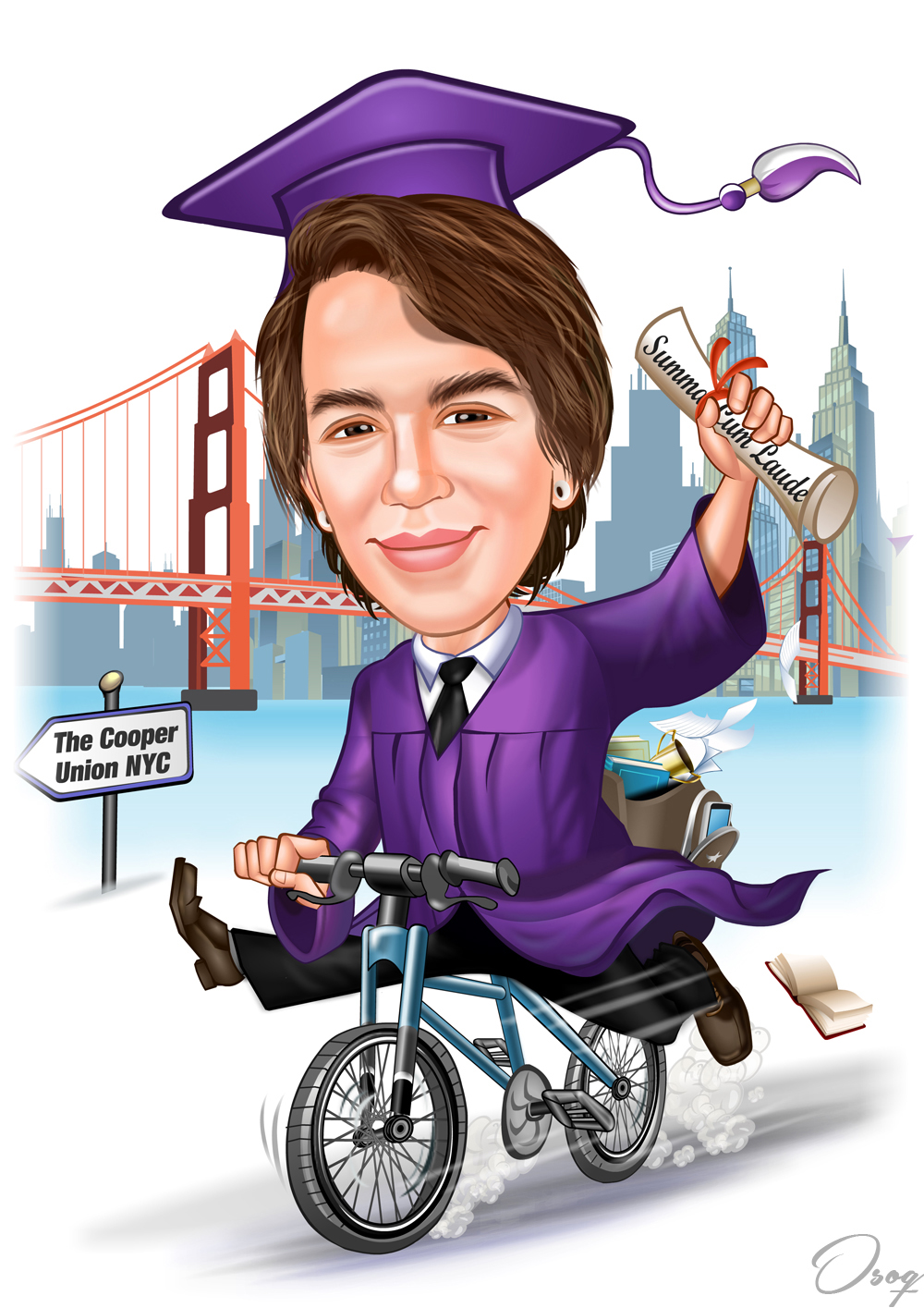 Graduate Cartoon