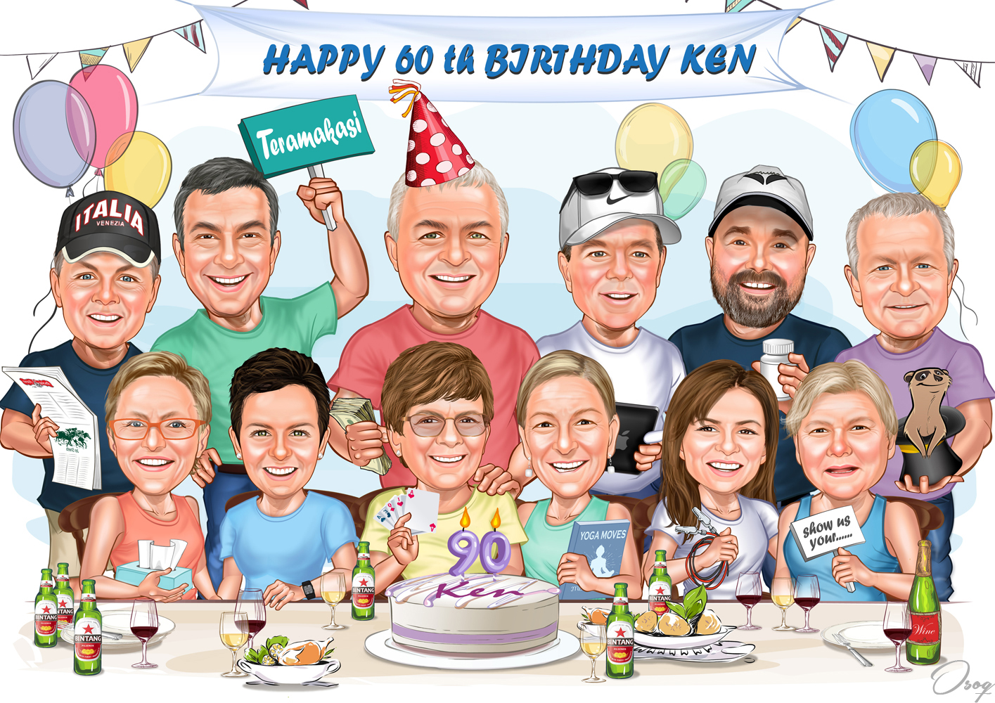 Happy Birthday Cartoon