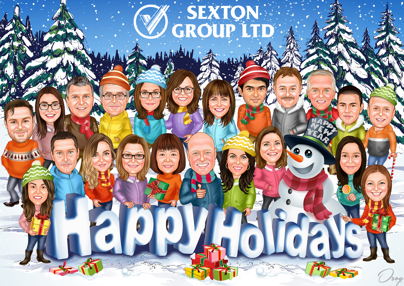 Holiday Cartoons