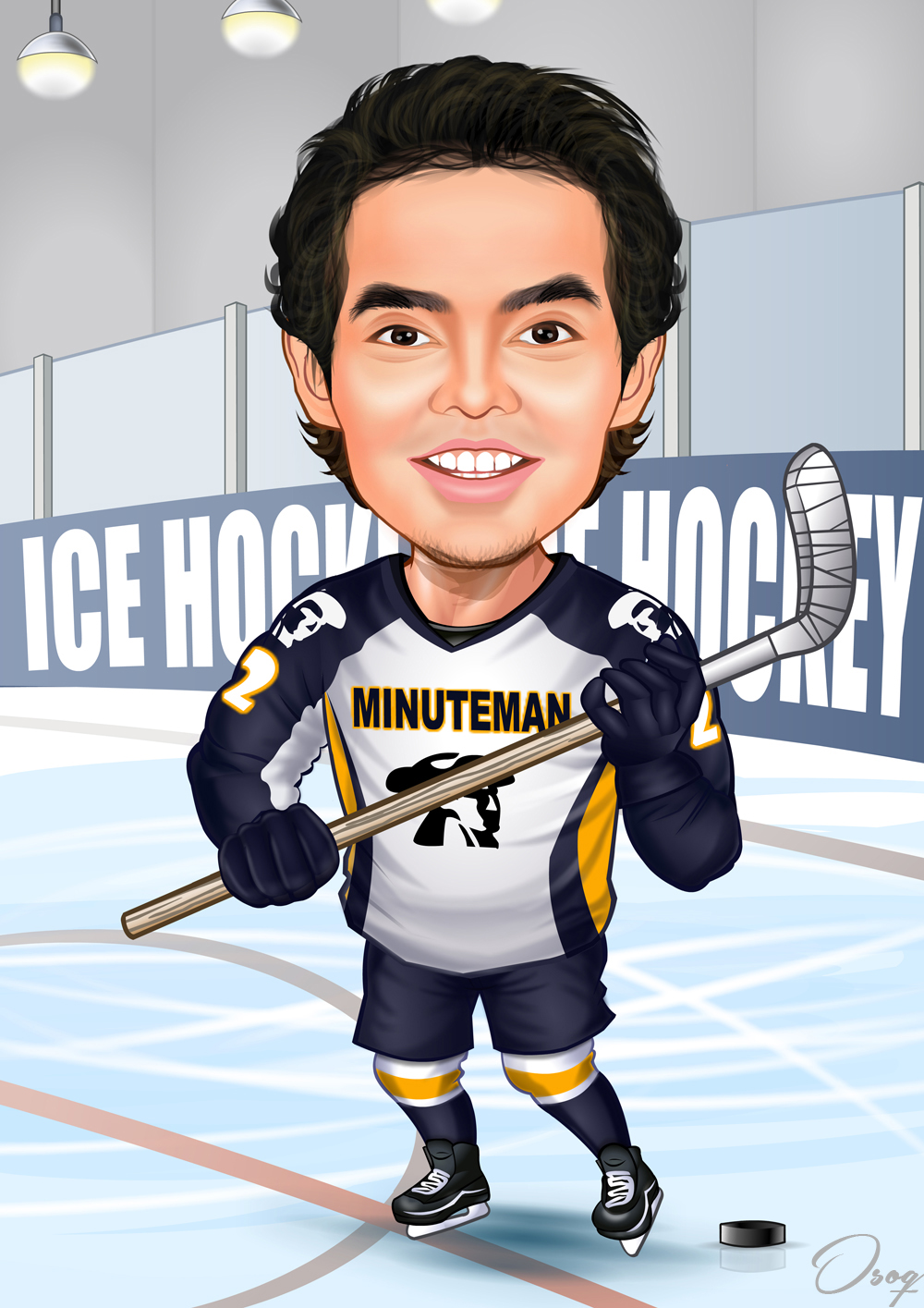 Ice Hockey Player