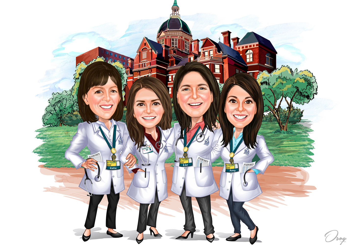 Medical Cartoon Doctors