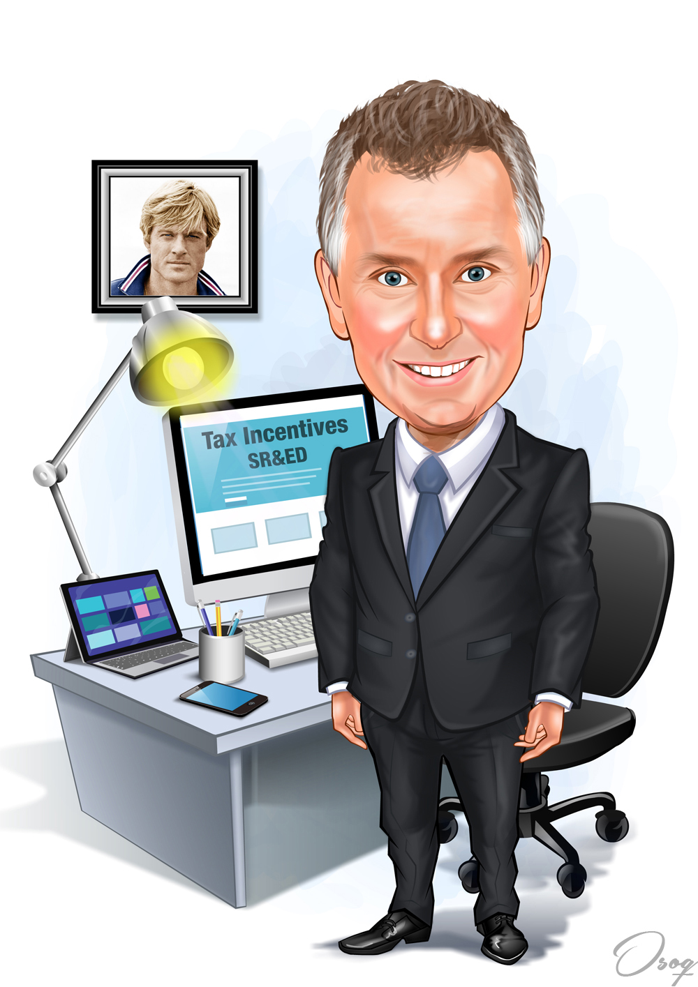 Cartoon Office