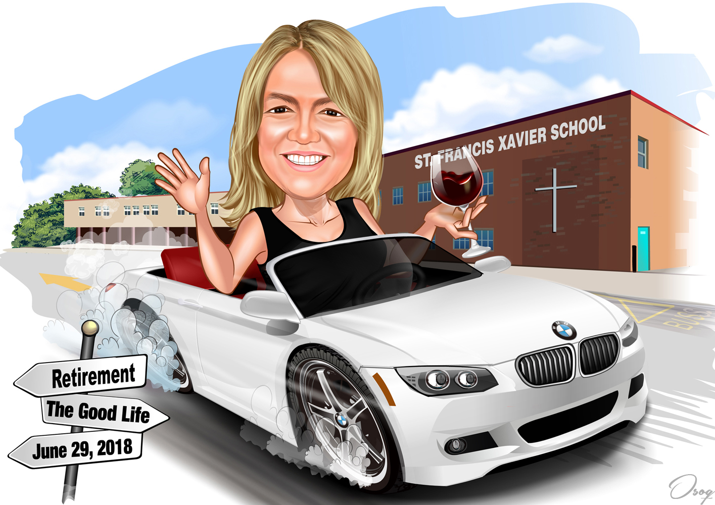 School Teacher Cartoon