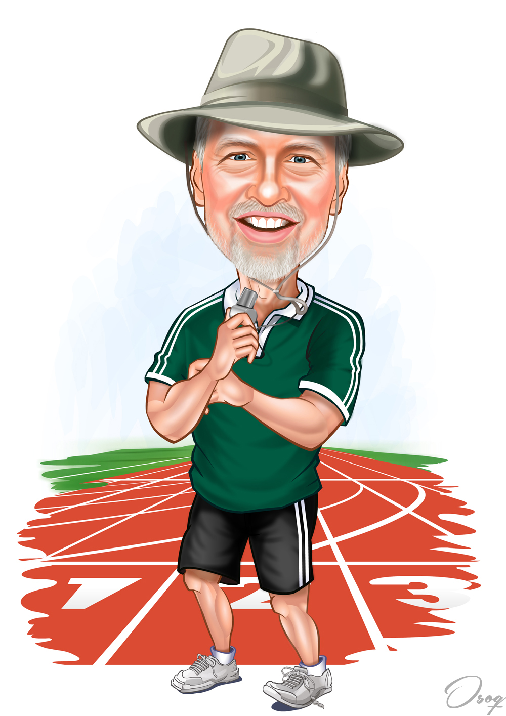 Teacher Coach Cartoon
