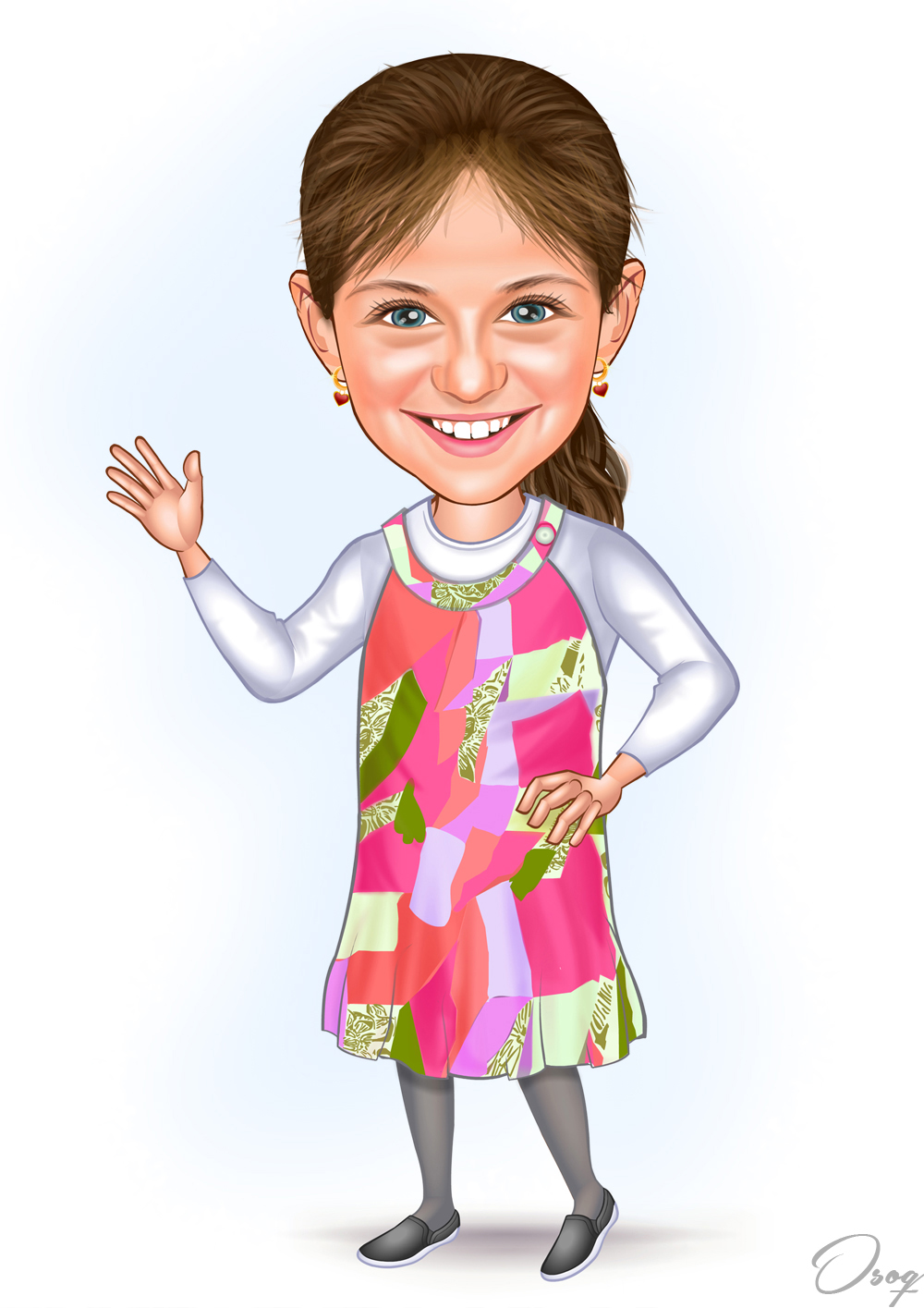 Turn Picture Into Cartoon Girl