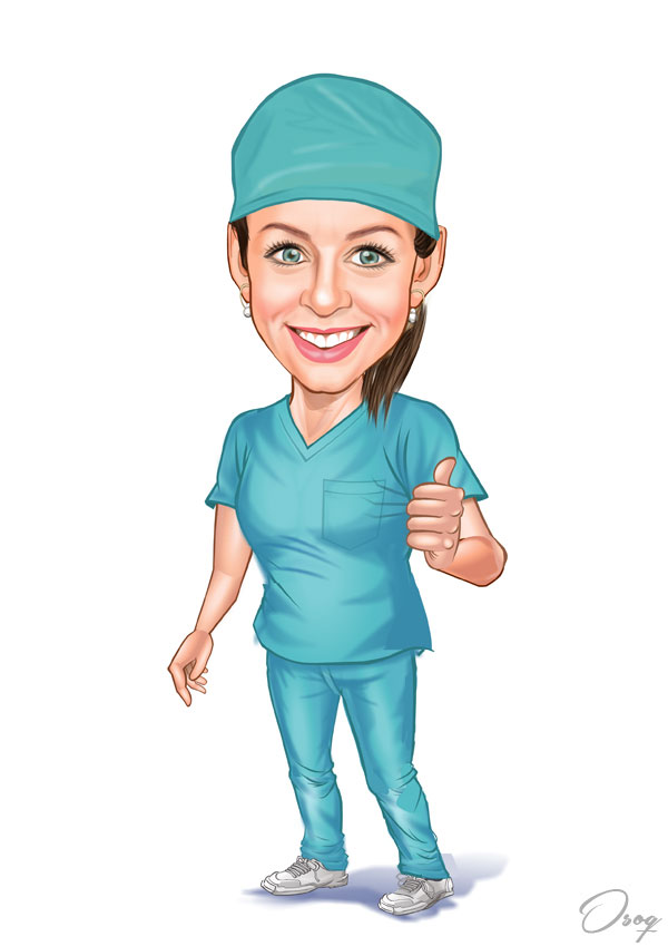 Nurse Caricature