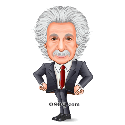 Albert Einstein Cartoon