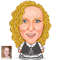 German Beer Festival Cartoon