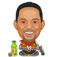 Will Smith Animated Cartoon Western Cowboy